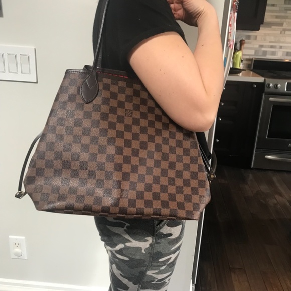 Louis Vuitton neverfull damier ebene mm - Picture 2 of 4